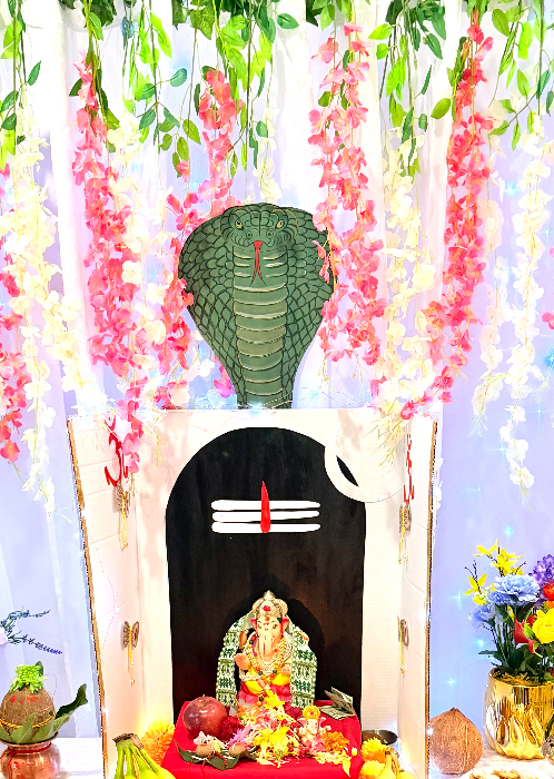 Ganpati Backdrop - Peoria